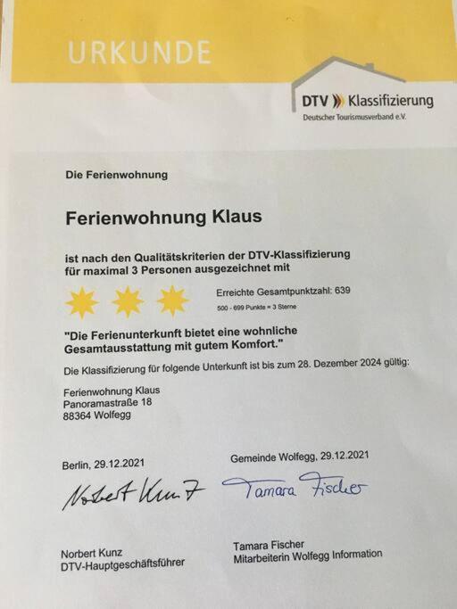 Klaus * Wolfegg